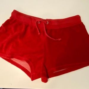 So Nikki Terry Shorts Red - Junior Medium